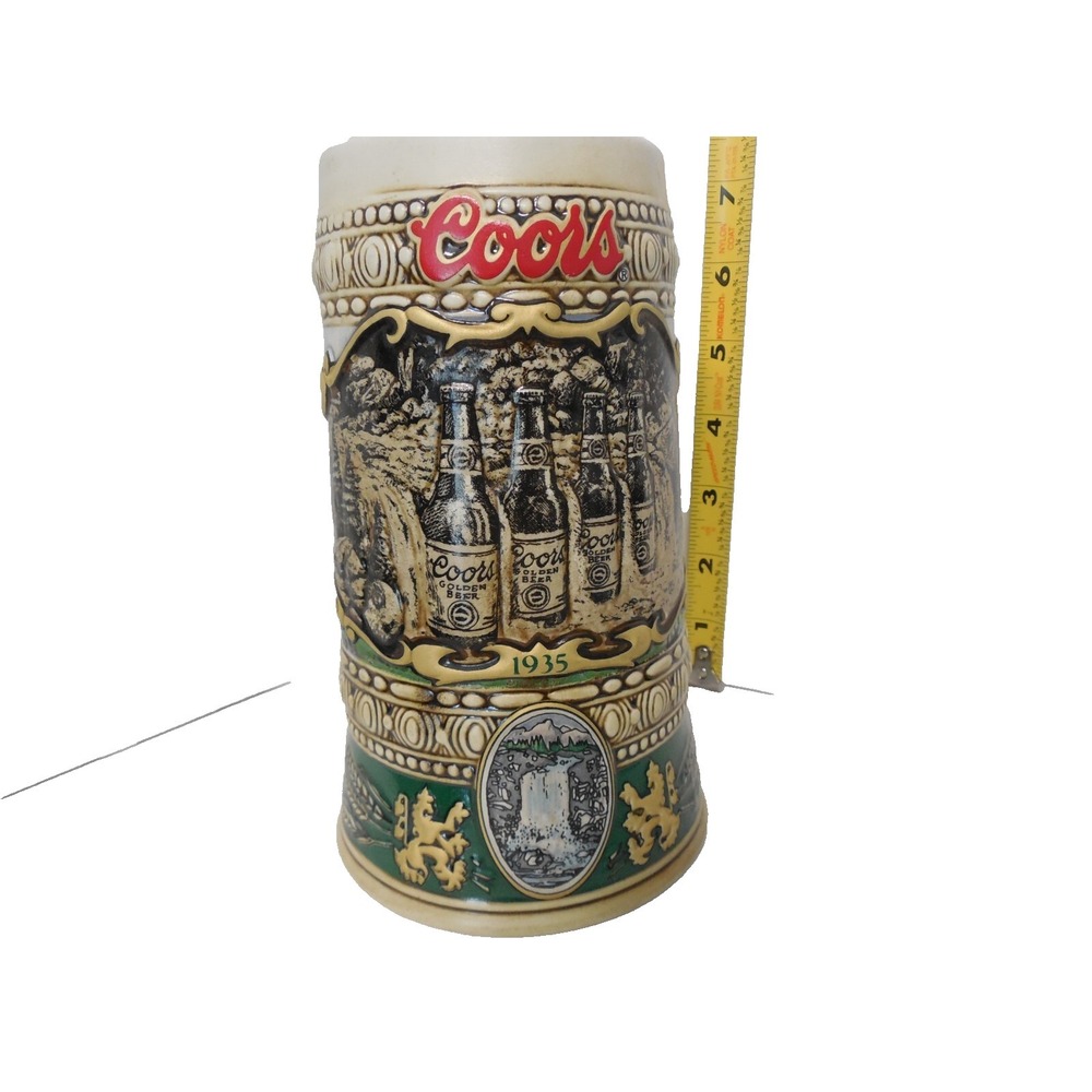 Coors Vintage 1990 Brewing Collectible Beer Mug Stein. 179974